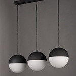 Half Moon LED 3-Light Pendant