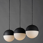 Half Moon LED 3-Light Pendant