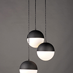 Half Moon LED 3-Light Pendant