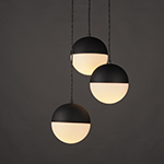 Half Moon LED 3-Light Pendant