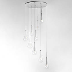 Larmes Drop 9-Light LED Pendant