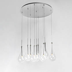 Larmes Drop 9-Light LED Pendant