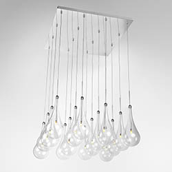 Larmes Drop 16-Light LED Pendant