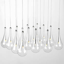 Larmes Drop 16-Light LED Pendant