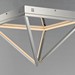 Pyramid LED Flush Mount