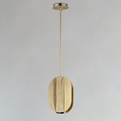 Interval LED Small Ellipse  Pendant