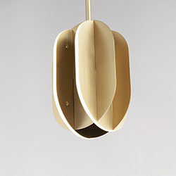 Interval LED Small Ellipse  Pendant
