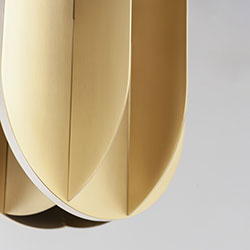 Interval LED Small Ellipse  Pendant