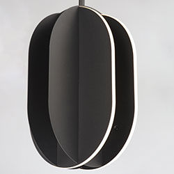 Interval LED Medium Ellipse  Pendant