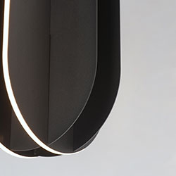 Interval LED Medium Ellipse  Pendant