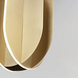 Interval LED Medium Ellipse  Pendant