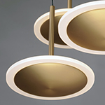 Saucer LED 3-Light Pendant