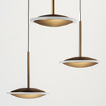 Saucer LED 3-Light Pendant