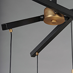 Saucer LED 6-Light Pendant