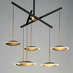 Saucer LED 6-Light Pendant
