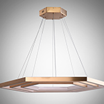 Hex LED Pendant