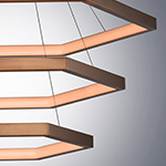 Hex LED Pendant