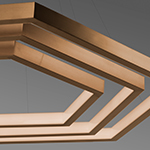 Hex LED Pendant