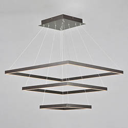 Quatro LED 3-Tier Pendant