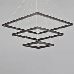 Quatro LED 3-Tier Pendant