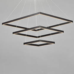 Quatro LED 3-Tier Pendant
