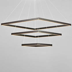 Quatro LED 3-Tier Pendant