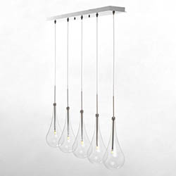Larmes Drop 5-Light LED Pendant