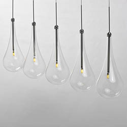 Larmes Drop 5-Light LED Pendant