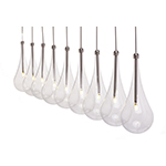Larmes Drop 9-Light LED Pendant