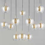 Newton LED 12-Light Pendant