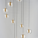 Newton LED 25-Light Pendant