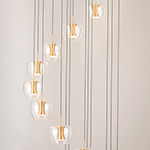 Newton LED 25-Light Pendant