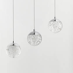 Orb II LED 3-Light Pendant