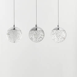 Orb II LED 3-Light Pendant