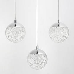 Orb II LED 3-Light Pendant