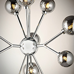 Asteroid LED 12-Light Chandelier
