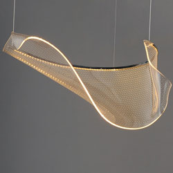 Rinkle Linear 1-Light LED Pendant