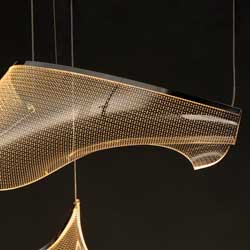 Rinkle Linear 2-Light LED Pendant
