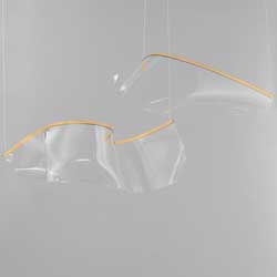 Rinkle Linear 2-Light LED Pendant