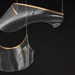 Rinkle Linear 2-Light LED Pendant