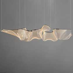 Rinkle Linear 3-Light LED Pendant