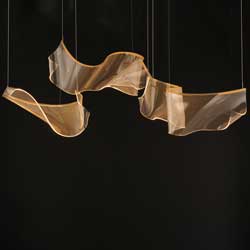 Rinkle Linear 3-Light LED Pendant