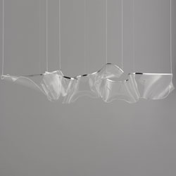 Rinkle Linear 3-Light LED Pendant