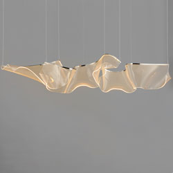 Rinkle Linear 3-Light LED Pendant