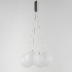 Burst 4-Light LED Pendant - Frost