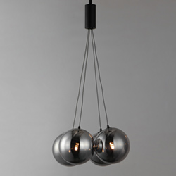 Burst 4-Light LED Pendant - Smoke