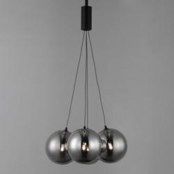 Burst 4-Light LED Pendant - Smoke