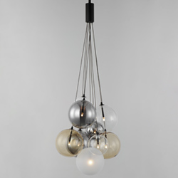 Burst 9-Light LED Pendant - Mixed