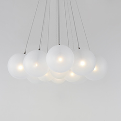 Burst 12-Light LED Pendant - Frost