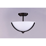 Deven 3-Light Semi Flush